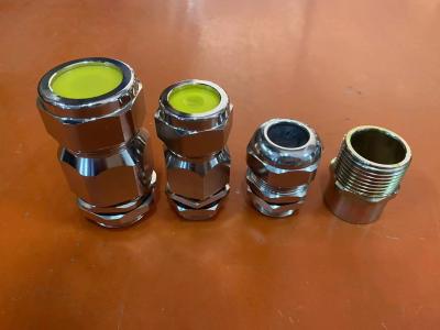 Chine Glande de câble en laiton certifié ATEX pour câbles blindés à fil unique (6-12 mm) à vendre
