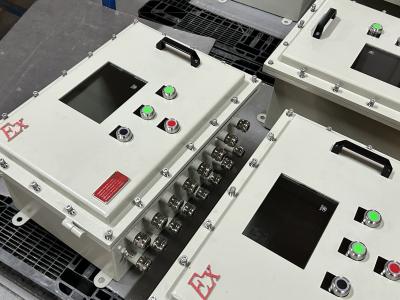China Panel de distribución de energía a prueba de explosiones – 220V/380V, Cuadro de arranque de bomba, IP65, Certificado ATEX/IECEx en venta
