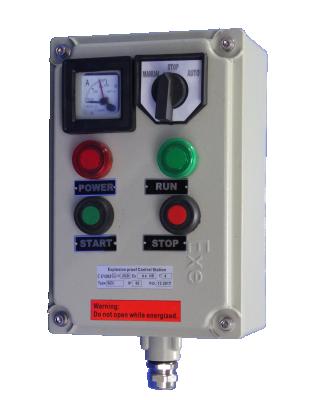 China Panel de control eléctrico a prueba de explosiones ATEX IECEx 380V Gabinete de interruptores a prueba de llamas para petróleo y gas industrial en venta