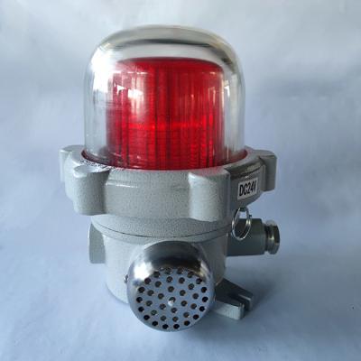 China BBJ Audible Solar Powered Obstruction Lights Siren Fire Safety Weather Proof Horn Strobe for sale