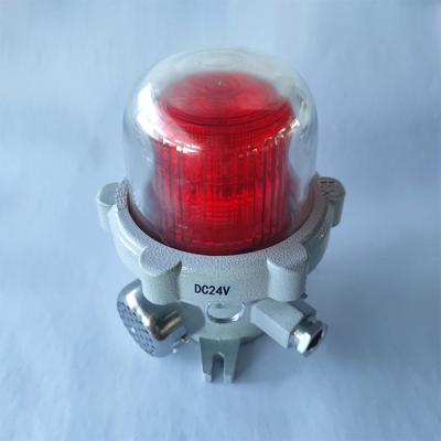 China 125dB LED Explosion Proof Warning Light With Siren Zone 0 Large Decibel for sale