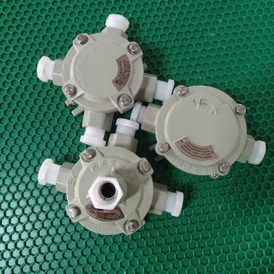 China Aluminum Atex Explosion Proof Junction Box Exd Zone 0 Zone 20 Electrical  Dustproof for sale