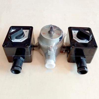 China Flame Explosion Proof Light Switches 2 Position Selector 220VAC GRP for sale