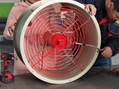 Chine le refroidissement de 110V 220V canalisent le ventilateur d'extraction ex anti-déflagrant de preuve de ventilateur axial à vendre