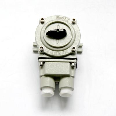 China 10A CNEX Explosion Proof Rotary Switch Transfer Selector for sale