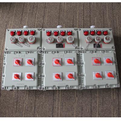 China IIBT4 Distribution Flameproof Control Panels Flame Explosion Proof Control Panel Enclosure for sale
