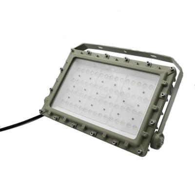 China Flood Light Explosion Proof LED Lighting Fixture 30-250W Atex IP66 Waterproof for sale