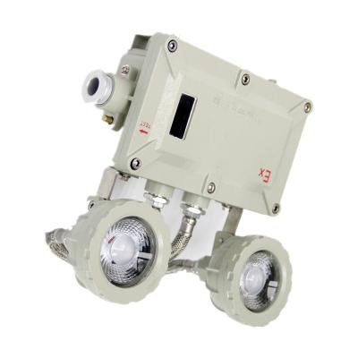 China IP65 Automatic Twin Head Flameproof Emergency Light Explosion Proof for sale