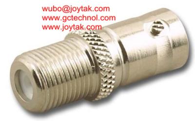 China BNC Female To F Male BNC Adapter female to F connector female Coaxial Adaptor all brass for sale