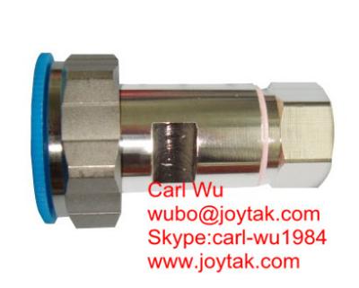 China Estruendo 7/16 cable coaxial del enchufe masculino conector el 1/2” para la estación base DIN716.J-12.02 de la antena en venta