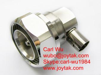 China 7/16 estruendo el 1/2 de ángulo recto masculino dobla el cable de alimentación DIN-JW-12 en venta