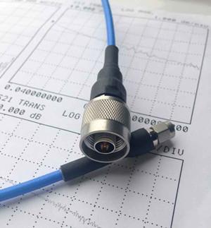 China Made in Korea premium quality 18G stainless steel RF connector N male to SMA male with RG141 cable assembly for sale