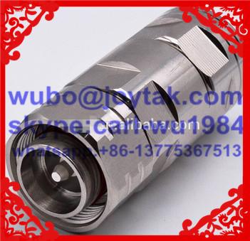 China 4.3-10 male connector for 1/2 flex cable clamp type Best selling in Europe Jiangsu manufacturer VSWR 1.15 length 54.1mm for sale