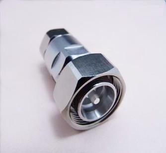 China RF connector 4.3-10 male connector clamp type for 1/2
