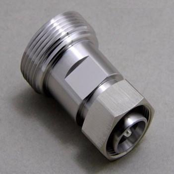 China RF adapter 4.3-10 male connector to DIN 7/16 female connector high quality all brass 50ohm for sale