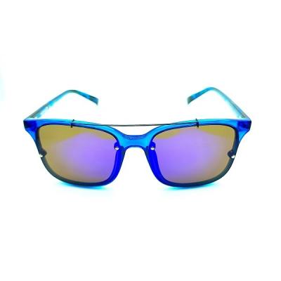 China Gloss Trans Blue Sun Protection Eyeglasses Bacterial Inhibition Women's Eyewear for sale