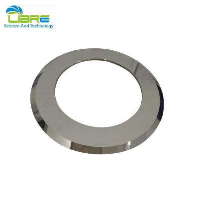 China Full Carbide Circular Slitter Thin Blades For Cutting Lithium Battery Foil Film for sale