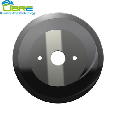 中国 BHSの固体炭化物の円形のディスクのボール紙のペーパー切り開く刃の取り替えのせん断刃 販売のため