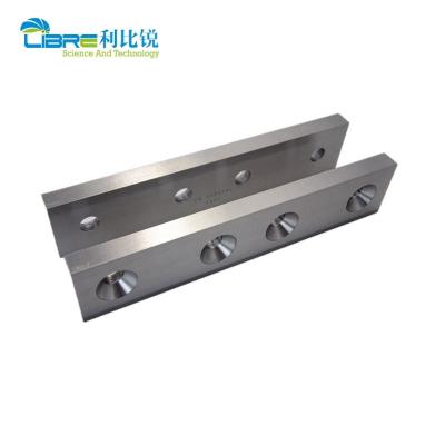 China Hartmetall-hydraulisches Guillotinen-Metall, das Blatt für Blechtafel-Schneider aufschlitzt zu verkaufen
