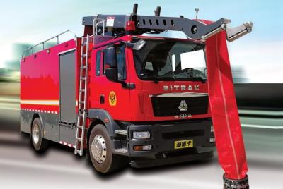 China Carbon Steel Firefighter Water Rescue Fire Truck 4x4 for sale