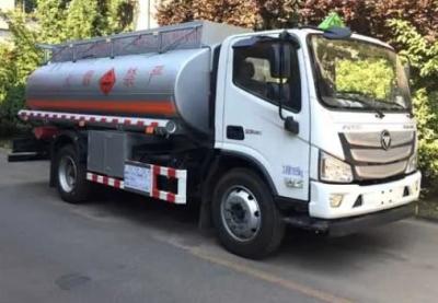 China 4x2 Automatic Gasoline Diesel Oil Tanker 8.88m³ Fuel Truck for sale