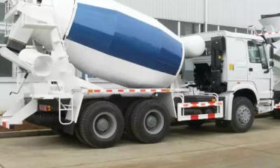 China 8X4 380HP Engine ready Construction Mixer Truck Vehicle 45-55KM/H for sale