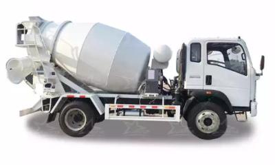 China 336HP 400L Construction Concrete Mixer Truck With Pump 4X2 for sale