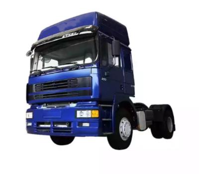 China Heavy Duty Diesel 4 Axle Tractor Trailer 80km/H For Short Logistic Transportation for sale