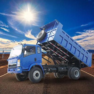 China Tipper Truck 3800+1350mm de 10 toneladas do aço/a de alumínio 2/3/4 dos eixos cansa-se à venda