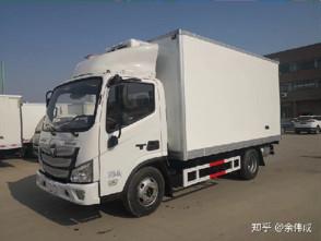 China Diesel 4x2 Insulated Truck Boxes , Refrigerated Pickup Box en venta