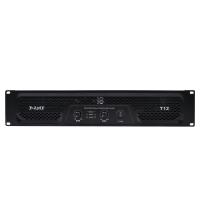 Quality T12 2 X 1200w 2 Channel Amp , PA Power Amplifier Class A For Outdoor Activities for sale