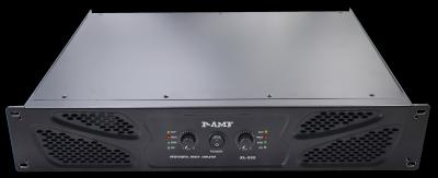 China XL550 2 Channel Power Amplifier Balanced Input Two Channel Power Amp 2×800W for sale
