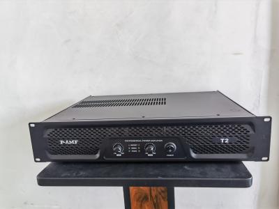 China T2 professional power amplifier with 2 channels and 2U rack for sound reinforcement for sale