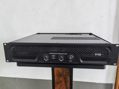 Quality Black / Silvery T10 2 Channel Power Amplifier Class A Output / Wide Frequency for sale