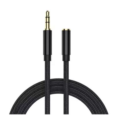 China 3Cable de extensión de audio de.5 mm Stereo 3.5 mm Jack Aux Cable para altavoces de auriculares de automóviles en venta