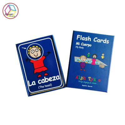 China Full Color Print Personalised Cards For Kids Educational Game OEM Service for sale