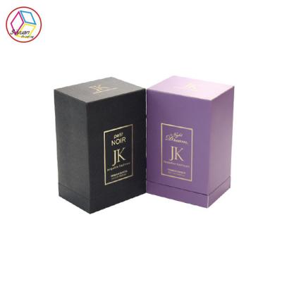 Chine Boîtes d'emballage de parfum de boutique, panneau d'or de boîte de luxe de parfum à vendre