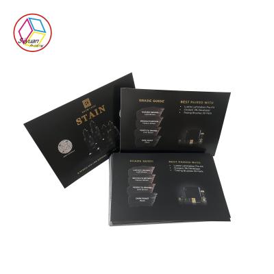 China Full Color Printing Rectangular Coated Paper Gift Cards Matte Varnishing for sale