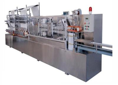 China Volle automatische Verpackungsmaschine-Feuchtpflegetücher, die Maschine 12000x3000x1800 Millimeter herstellen zu verkaufen