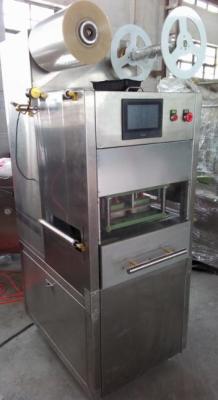 China 1.4 Kw Automatic Sealing Machine Tray Gas Flushing Vacuum Packing Machine for sale