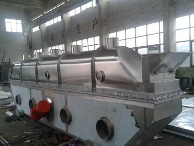 China Vibrating Continuous Fluid Bed Dryer Machine Fully Closed Structure For Chemical Industries for sale
