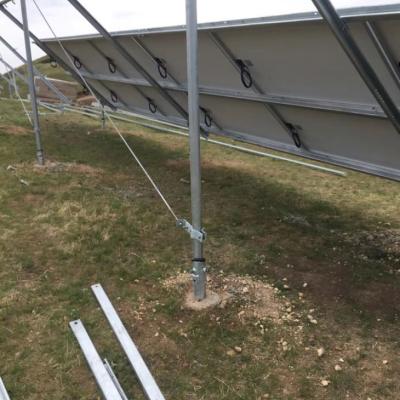 China Angle Customization Solar Panel Mounting Structure Aluminum PV Support for sale