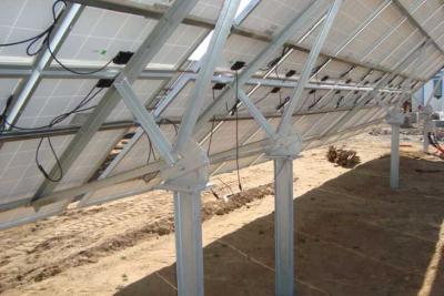China Sistema de montagem à terra da base concreta para os painéis solares do picovolt à venda