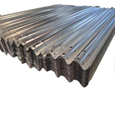 China Q355B Steel Guardrail Anti Collision Highway Guardrail Safety Barriers for sale