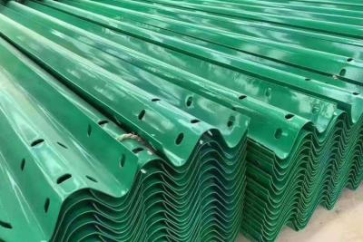 China Powder Coating Highway Crash Barrier Customized Color High Performance for sale