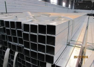 China Easy Installation Galvanized Steel Square Tubing 25mm ~ 180mm Optional for sale