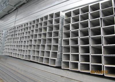 China Tubulação quadrada de aço galvanizada de grande resistência, cargos de aço quadrados galvanizados à venda