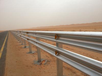 China High Intensity Highway Guardrail Systems , Cold Formed Steel Guardrail Posts for sale