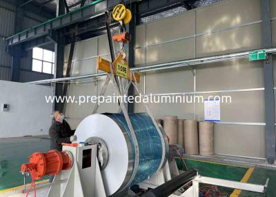 Chine La largeur de l'épaisseur .027 15 pouces de bobine en aluminium enduite pour fabriquent des gouttières à vendre