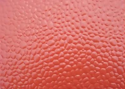 Китай 0.35мм толстый сплав3003 Красный цвет покрытия Эмобированная алюминиевая плита используется в внутреннем украшении потолка продается